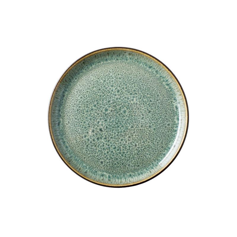Bitz Gastro black/green. Тарелка для хлеба 17 см