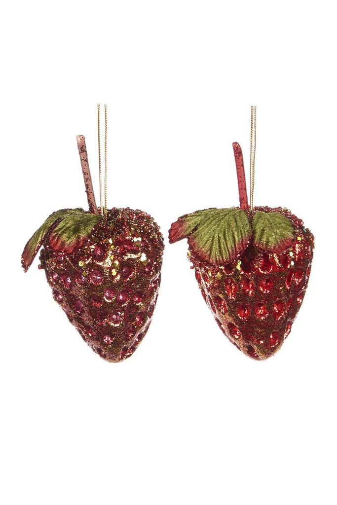 Goodwill. Новогоднее украшение 'Клубничка' 14 см. В ассортименте. Цена за 1 шт