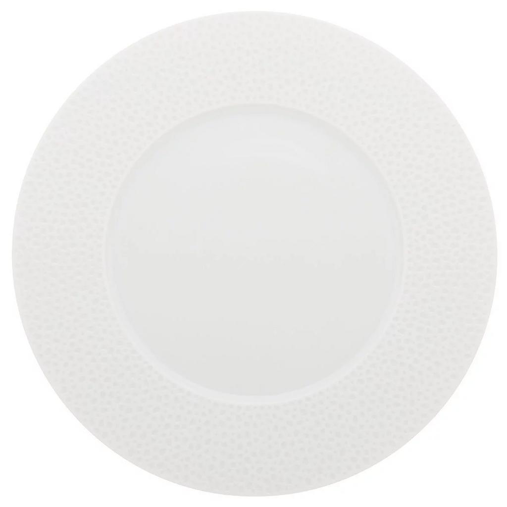 Degrenne L-Perles De Rosee Blanches. Тарелка презентационная 32 см