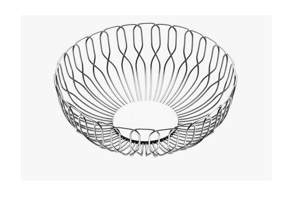 Georg Jensen. Хлебница из нержавеющей стали 26,2 см