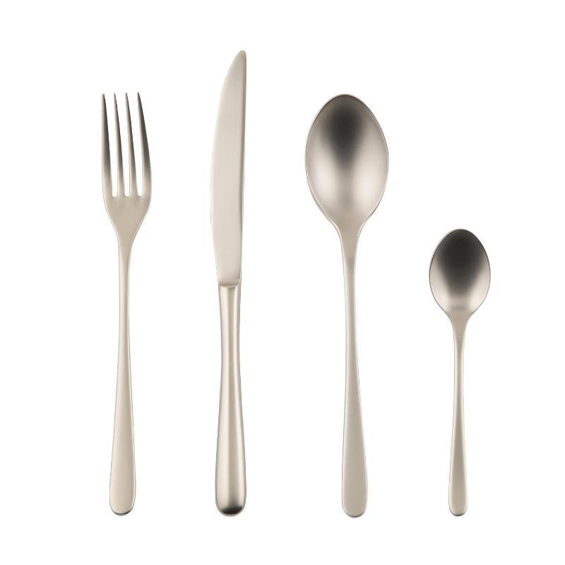 Sambonet Taste. Приборы столовые, набор из 24 предметов, цвет: бежевый