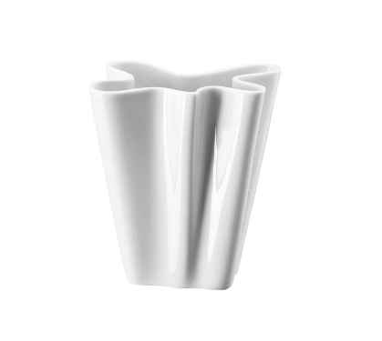 Rosenthal Flux. Ваза, цвет: белый 14 см