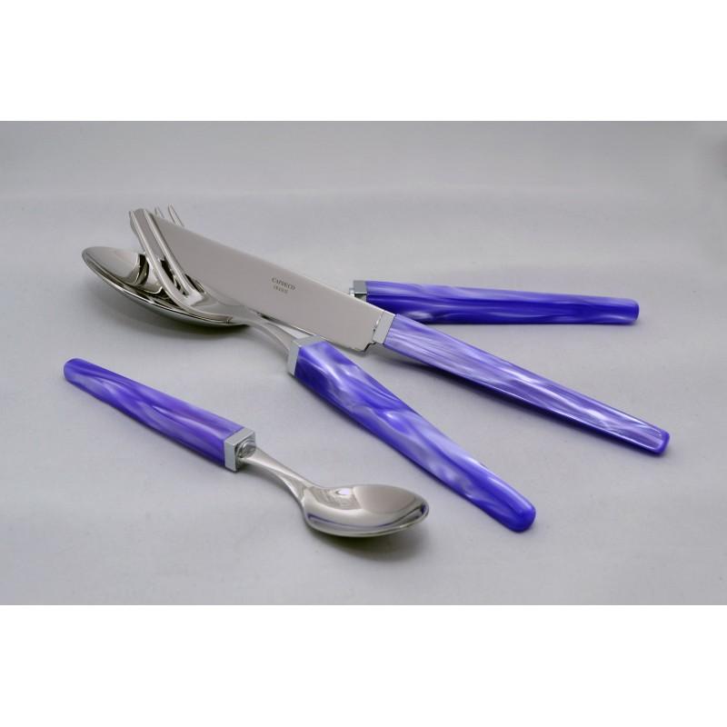 Capdeco Quio. Приборы столовые, набор из 24 предмета, цвет: lavender