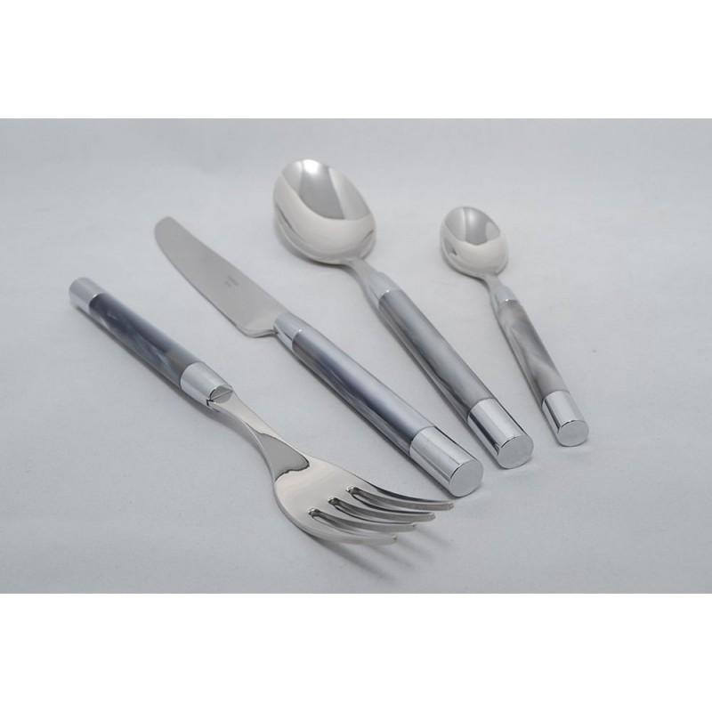 Capdeco Conty. Приборы столовые, набор из 24 предмета, цвет: light grey