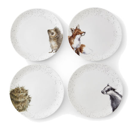 Набор: 4 тарелки 26,5 см