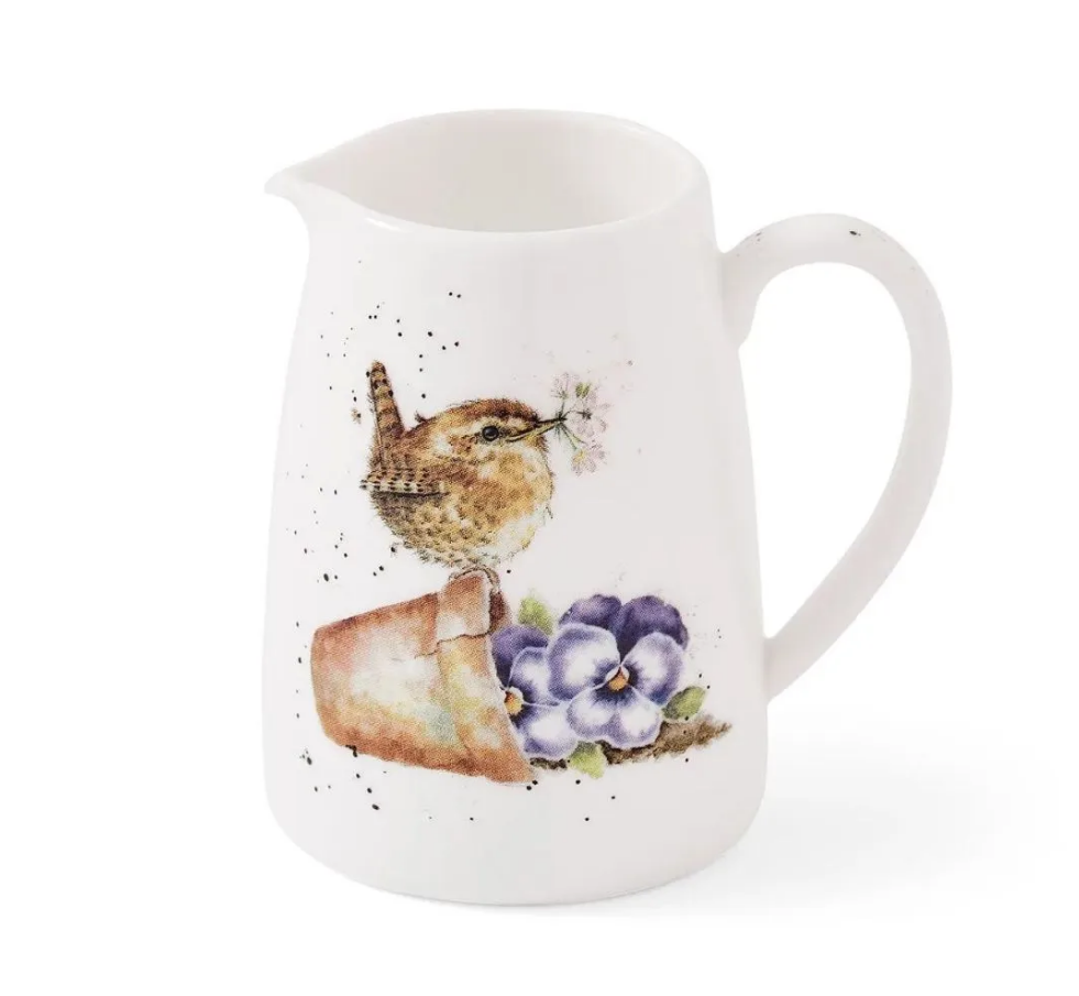 Royal Worcester Wrendale. Кувшин 'Wren' 8x8 см