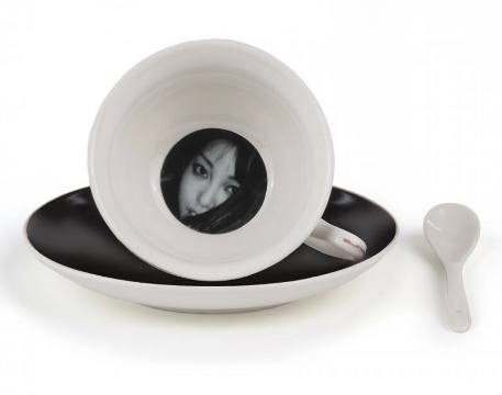 Seletti Guiltless. Чайная пара 'Lady Tarin Stripes Bellona'