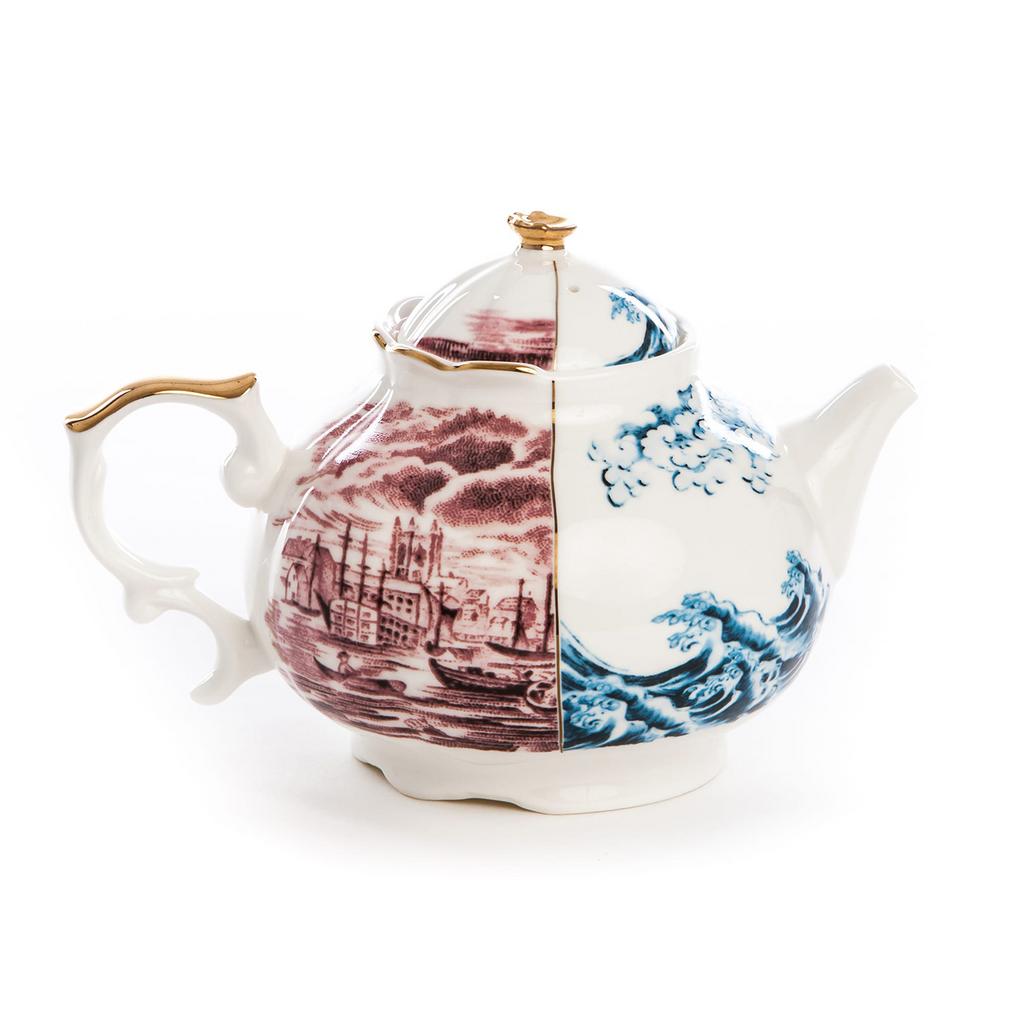 Seletti Hybrid. Заварочный чайник 'Smeraldina'  15x13 см