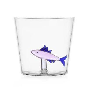 Ichendorf Marine Garden. Стакан с розовой сардиной 8x8,5 см