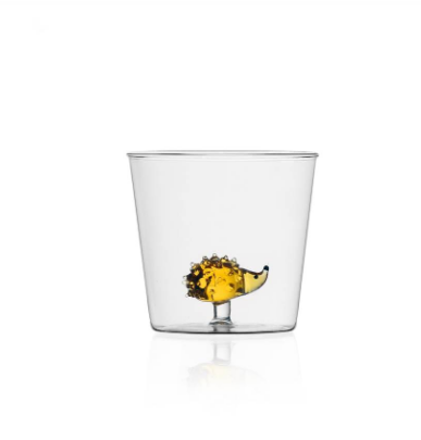 Ichendorf Animal farm. Стакан с ежиком 8x8,5x8 см