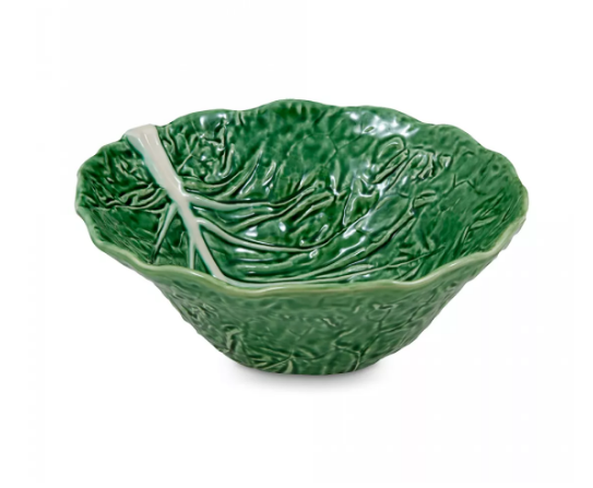 Bordallo Pinheiro Couve. Салатник 'Капуста' 29 см