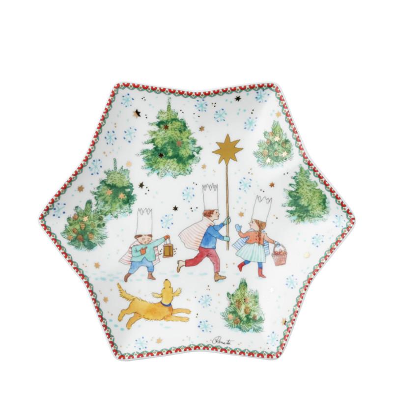 Hutschenreuther COLLECTOR'S EDITION 2025. Блюдо звезда 24 см