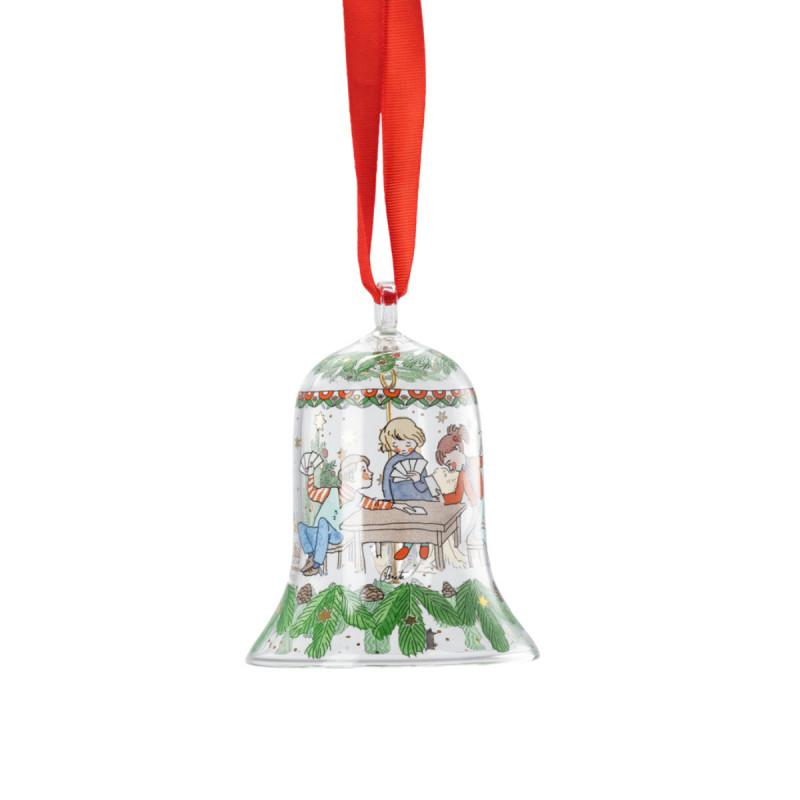 Hutschenreuther COLLECTOR'S EDITION 2025. Колокольчик 7 см стеклянный