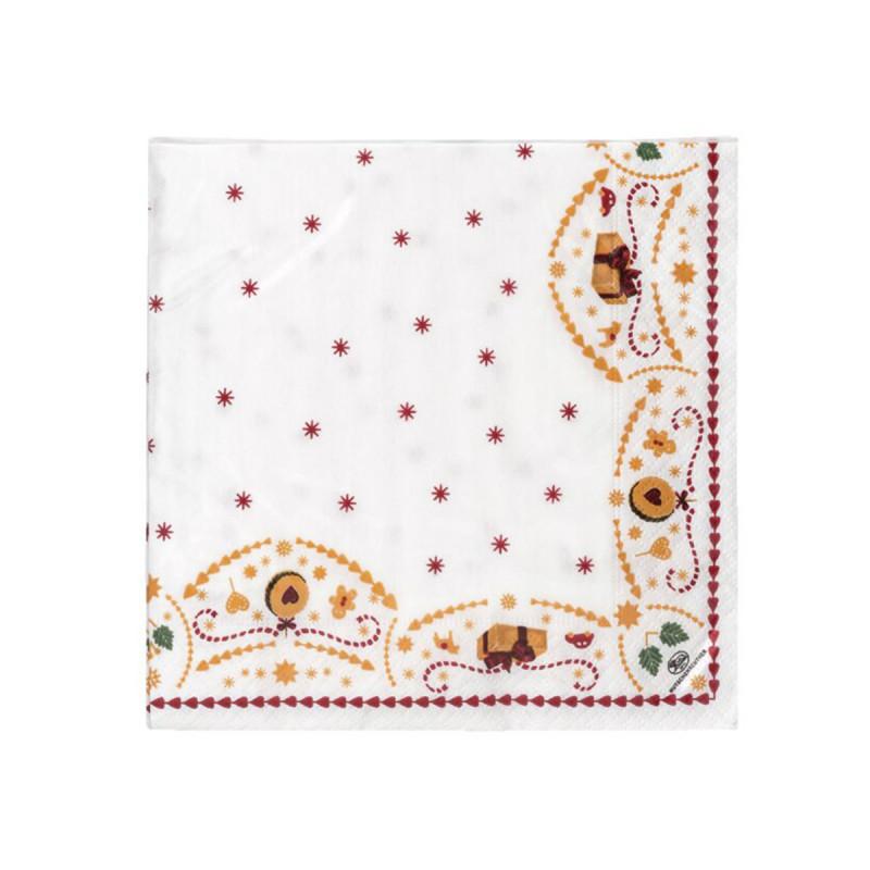 Hutschenreuther Christmas Love. Салфетки бумажные 33х33 см