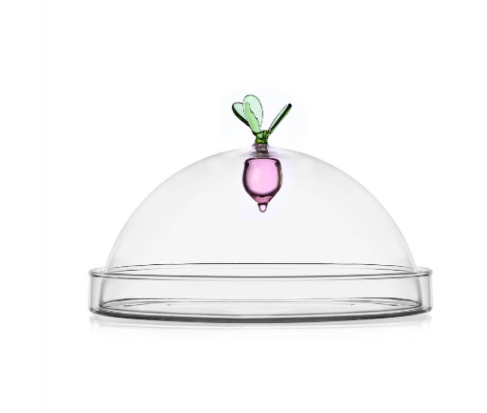 Ichendorf Vegetables. Купол с тарелкой 'Лук' 10/14x20 см
