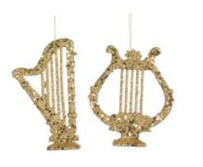 Goodwill. Украшение 'музыкальные инструменты' 12,5 см, ассорти