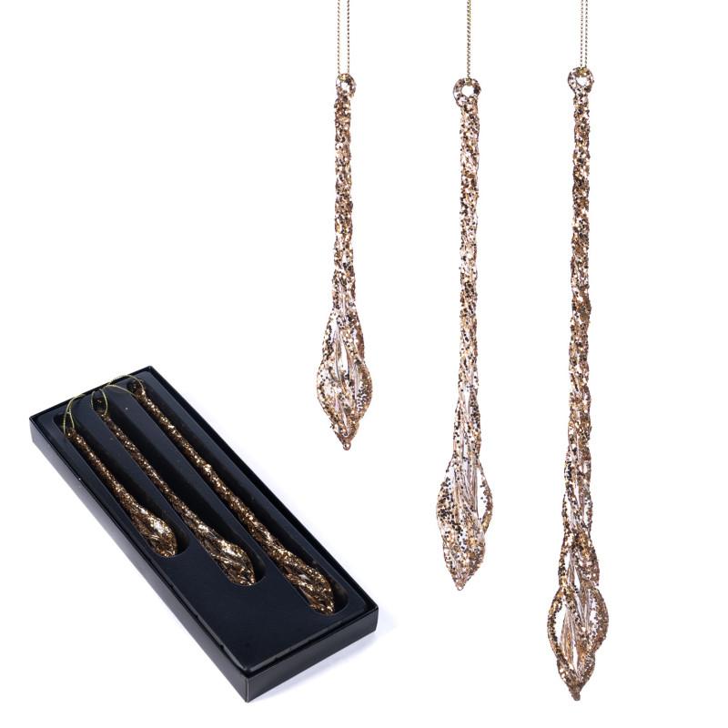 Goodwill. Новогоднее украшение 'ледяная капля' 15/20/25 см