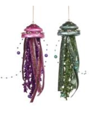 Goodwill. Украшение 'рябая медуза' 18 см, ассорти