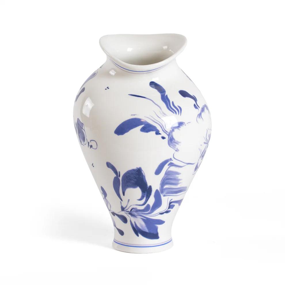 Seletti Classics on Acid. Floral Delft. Ваза 30 см