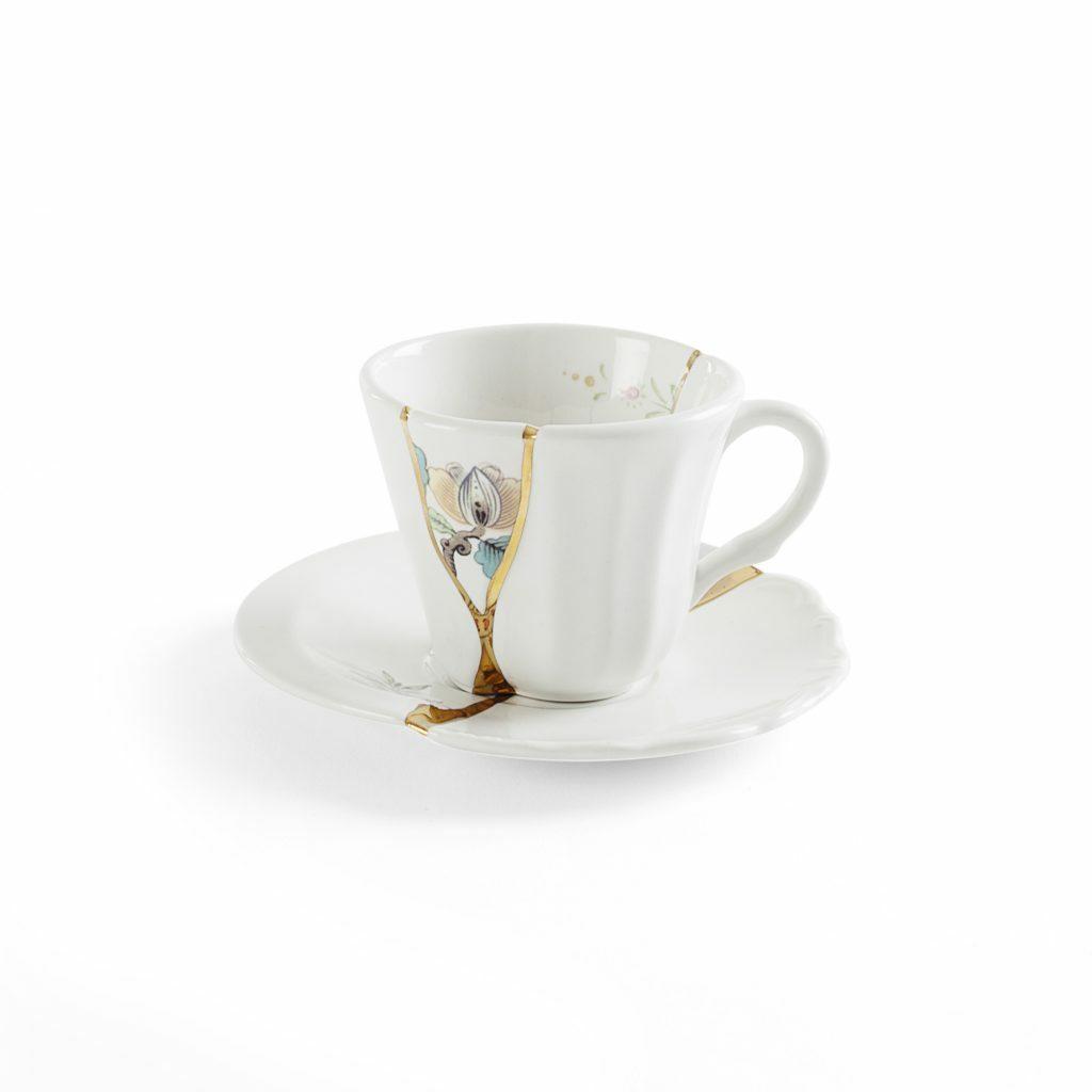 Seletti. Кофейная пара 'Kintsugi'