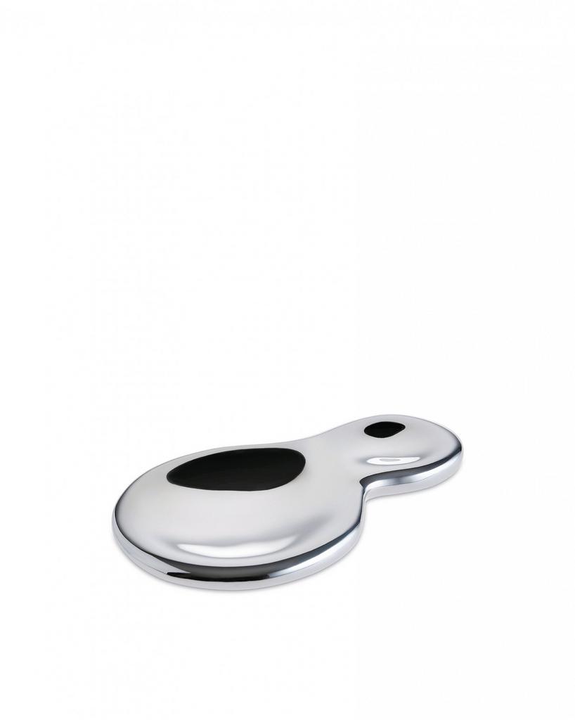 Alessi. Держатель кухонный для ложки, цвет: металл, 17х11х1,3 см