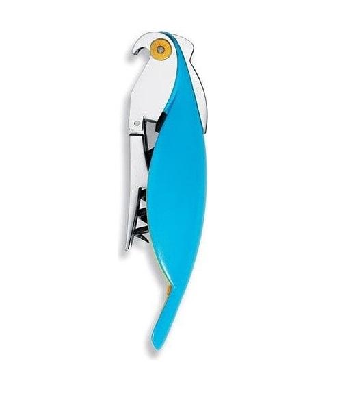Alessi. Штопор 'попугай', цвет: голубой
