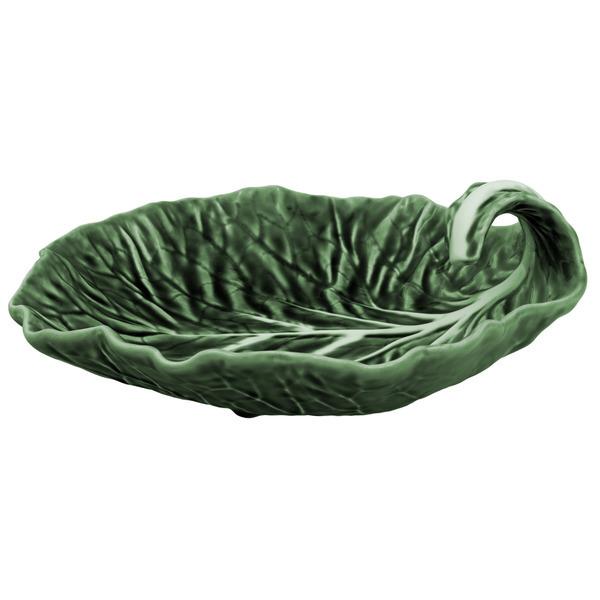 Bordallo Pinheiro Couve. Блюдо глубокое на ножках 'Капуста' 25 см