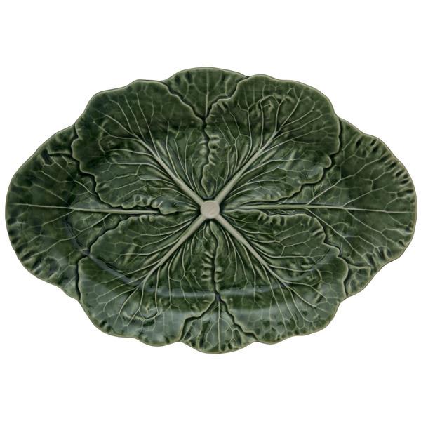 Bordallo Pinheiro Couve. Блюдо 'Капуста' 37,5 см овальное