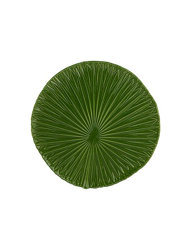Bordallo Pinheiro Amazonia. Блюдо, цвет: зеленый, 34 см