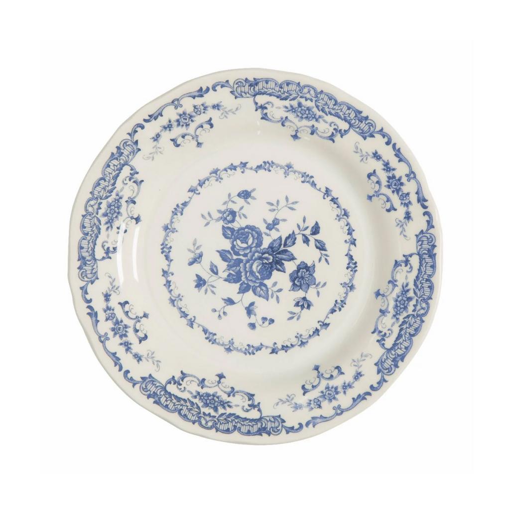 Bitossi Home Rose Dark Blue. Тарелка обеденная 26 см