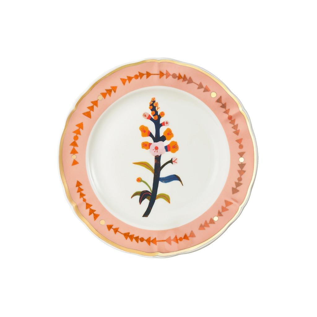 Bitossi Home Botanica. Тарелка десертная 'BOTANICA ORANGE' 20,5 см