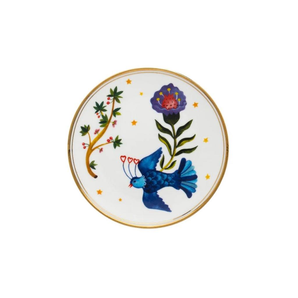 Bitossi Home Fabula Profumo. Тарелка пирожковая 'LITTLE BIRD' 15,5 см