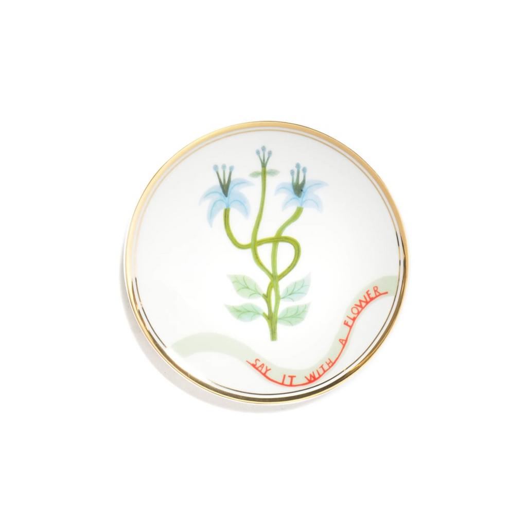 Bitossi Home Botanica. Тарелка пирожковая 'BOTANICA GREEN' 15,5 см