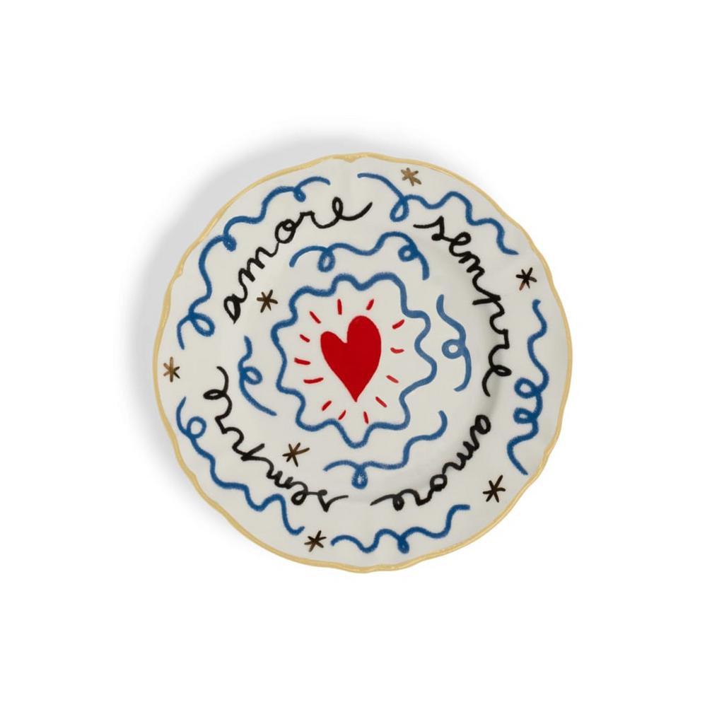 Bitossi Home Il Frutto Della Passione. Тарелка пирожковая 'HEART' 16,5 см