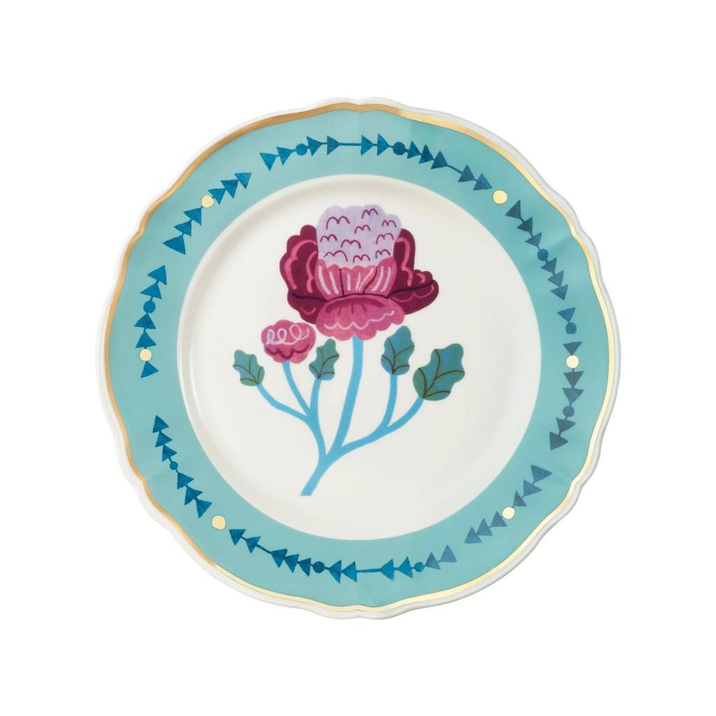 Bitossi Home Botanica. Тарелка обеденная 'BOTANICA BLUE' 26,5 см