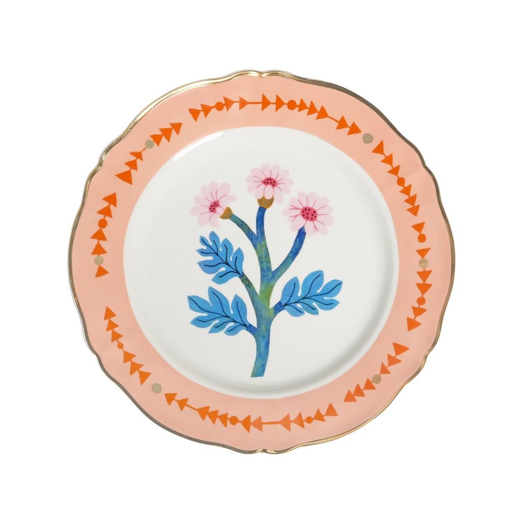 Bitossi Home Botanica. Тарелка обеденная 'BOTANICA ORANGE' 26,5 см