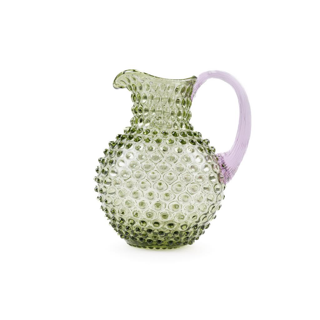 Anna Von Lipa Paris Hobnail. Кувшин,цвет: оливково-зеленый + Lilla, 2000 мл