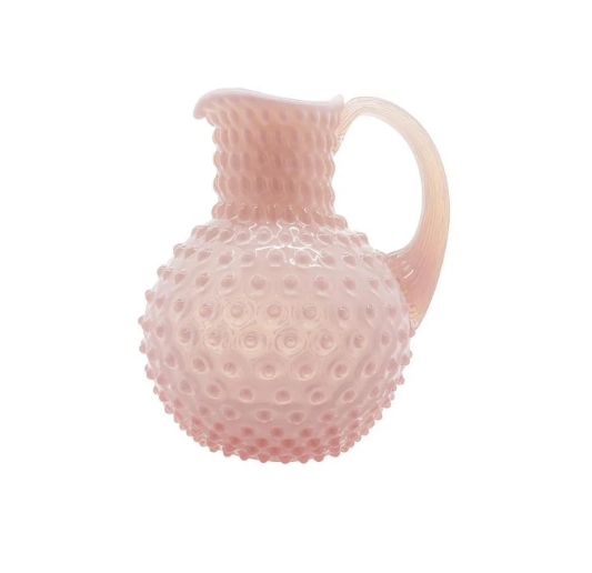 Anna Von Lipa Paris Hobnail. Кувшин, цвет: нежно-розовый, 2000 мл