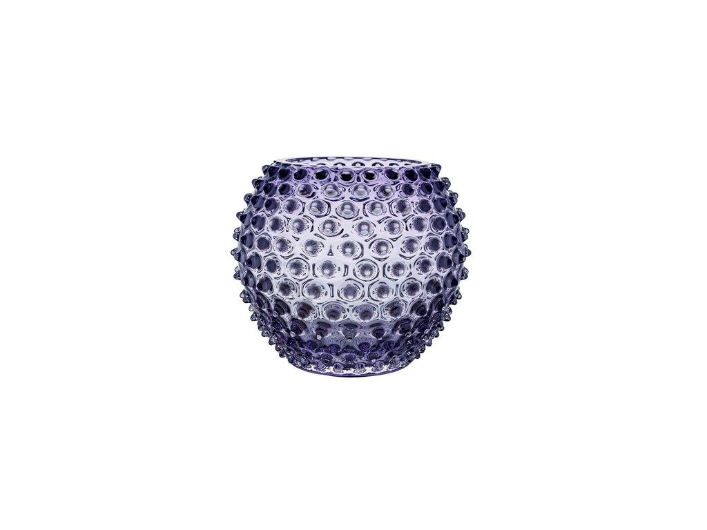Anna Von Lipa Hobnail. Ваза, цвет: индиго, 18 см