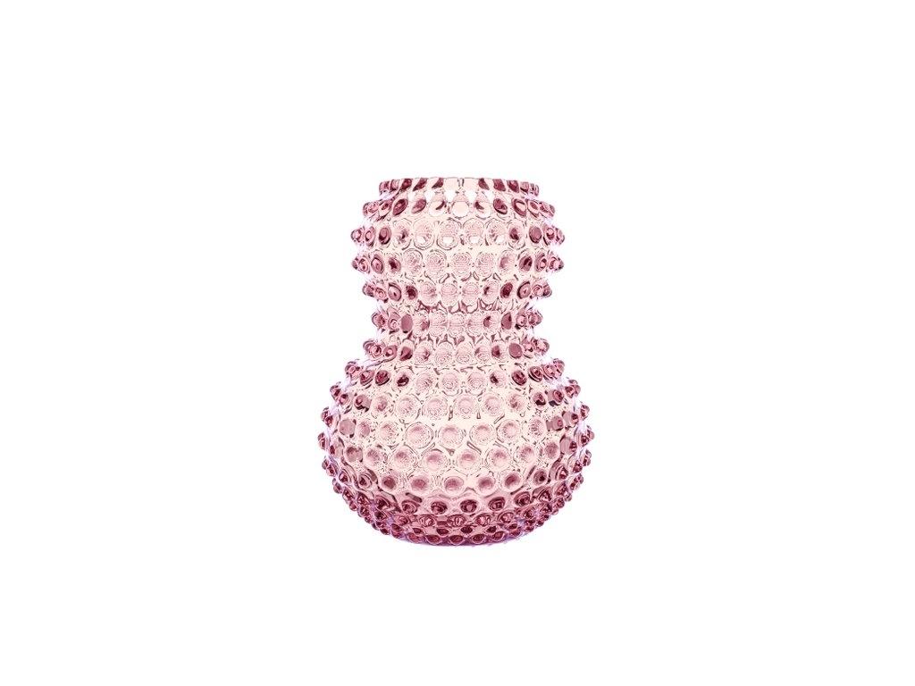 Anna Von Lipa Hobnail Birdie. Ваза, цвет: Роза, 20 см