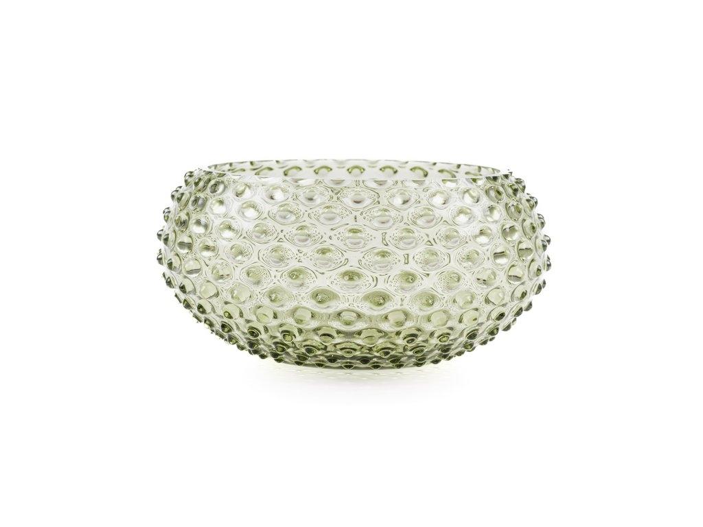 Anna Von Lipa Hobnail Tapas. Чаша, цвет: оливково-зеленый, 23 см
