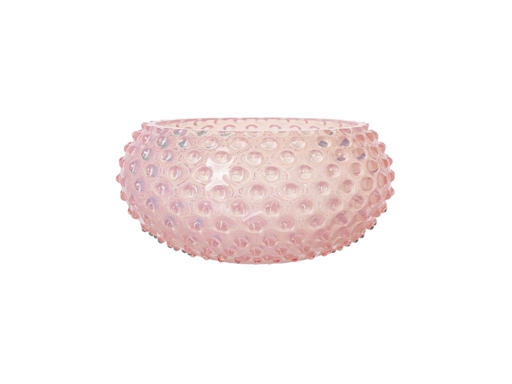 Anna Von Lipa Hobnail Tapas. Чаша, цвет: нежно-розовый, 23 см
