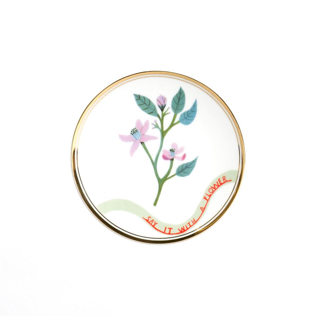 Bitossi Home Botanica. Тарелка пирожковая 'BOTANICA GREEN' 15,5 см №2