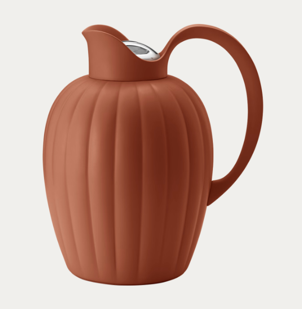 Georg Jensen Bernadotte. Термокувшин, цвет: TERRACOTTA, 1000 мл