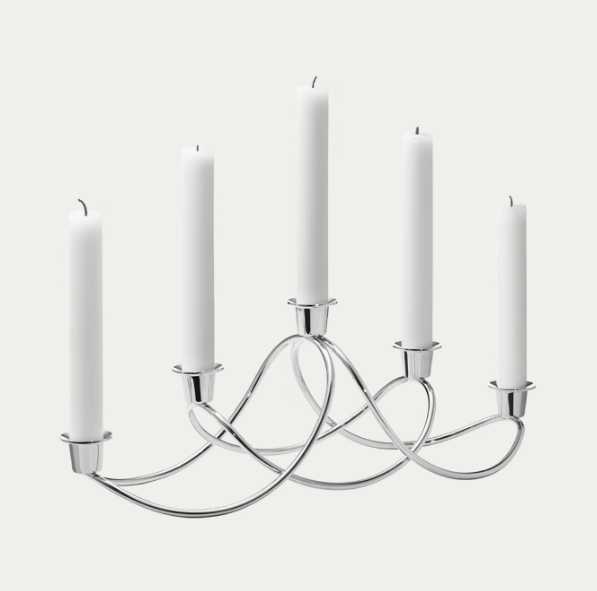 Georg Jensen. Подсвечник Harmony 14,3x41,9 см