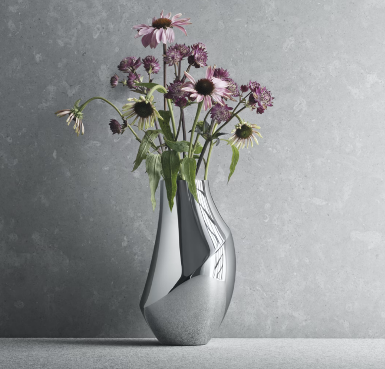 Georg Jensen Flora. Ваза 23 см