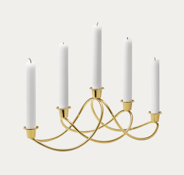 Georg Jensen. Подсвечник Harmony 14,3x14,9 см