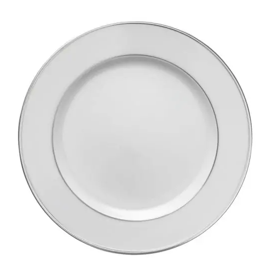 Degrenne GALON platine. Тарелка обеденная 26,5 см