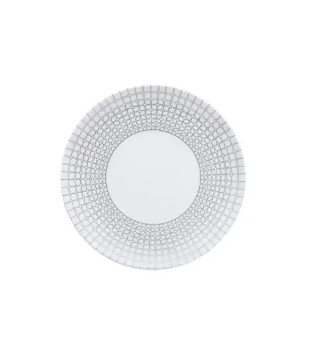 Degrenne COURONNE argente. Тарелка десертная, цвет: серебрянный, 20 см