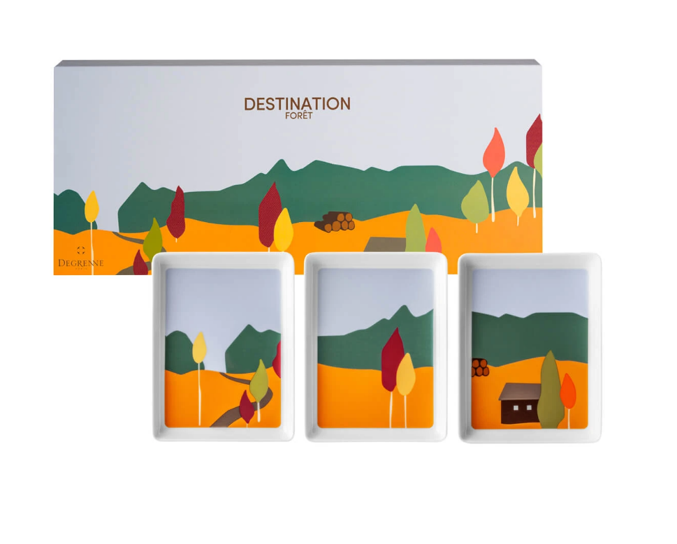 Degrenne Destination. Набор 3 блюда